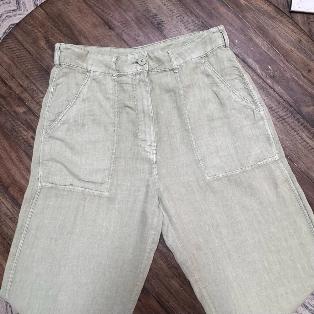 Zara | 30.5” Linen Wide Leg Pants